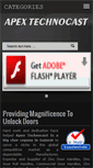 Mobile Screenshot of apextechnocast.com